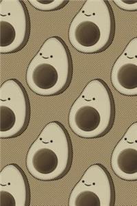 Vintage Style Avocado Pattern