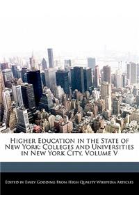 Higher Education in the State of New York