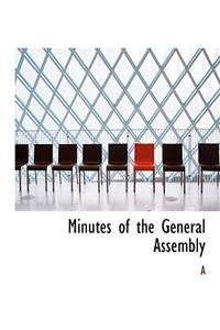 Minutes of the General Assembly
