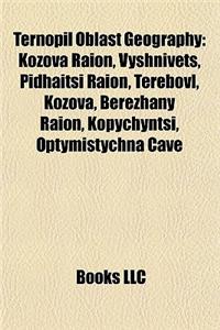 Ternopil Oblast Geography Introduction