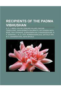 Recipients of the Padma Vibhushan
