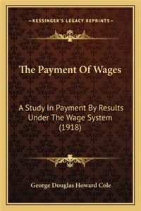 Payment of Wages