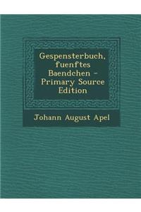 Gespensterbuch, Fuenftes Baendchen