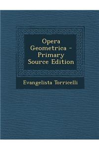 Opera Geometrica