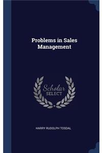 Problems in Sales Management