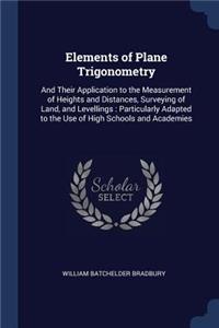 Elements of Plane Trigonometry