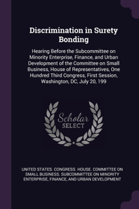 Discrimination in Surety Bonding
