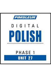 Pimsleur Polish Level 1 Lesson 27 MP3