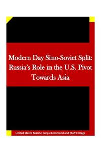 Modern Day Sino-Soviet Split