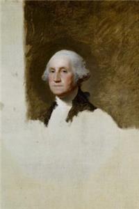 Portrait of Washington, Gilbert Stuart. Ruled journal