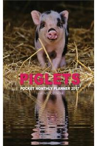 Piglets Pocket Monthly Planner 2017