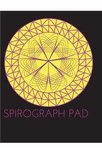 Spirograph Design Pad/Notebook/Journal