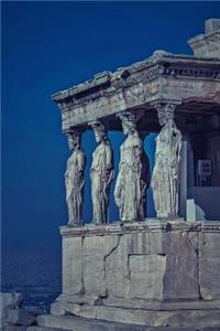 A View of the Acropolis at Dusk in Athens Greece History Journal