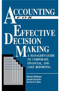 Accounting for Effective Decision Making