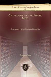 Catalogue of the Arabic MSS.