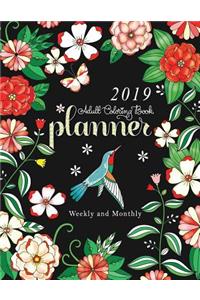 2019 Adult Coloring Book Planner