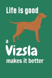 Life is good a Vizsla makes it better