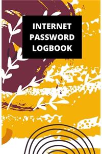Internet Password Logbook