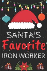 Santa's Favorite iron worker