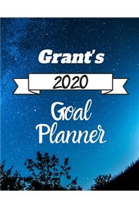 Grant's 2020 Goal Planner