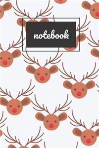 Rudolph the Red Nosed Reindeer notebook