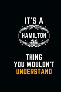 It's a hamilton Thing You Wouldn't Understand