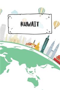 Kuwait: Ruled Travel Diary Notebook or Journey Journal - Lined Trip Pocketbook for Men and Women with Lines