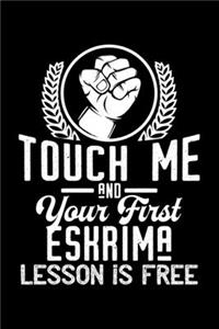 Touch me - first Eskrima lesson free