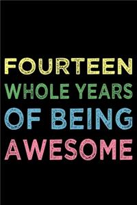 Fourteen Whole Years Of Being Awesome