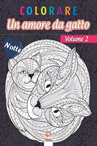 colorare - Un amore da gatto - Volume 2 - Notte