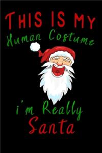 this is my human costume im really santa