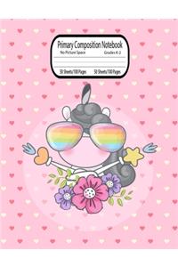 Primary Composition Notebook No Picture Space