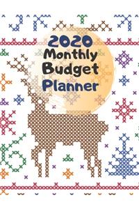 Monthly Budget Planner 2020