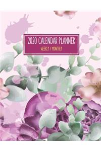 2020 Calendar Planner - Weekly / Monthly