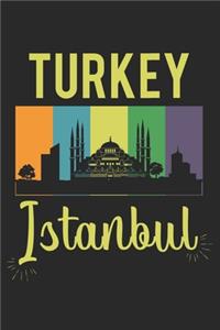 Turkey Istanbul: Calendar, weekly planner, diary, notebook, book 105 pages in softcover. One week on one double page. For all appointments, notes and tasks that you 