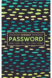 Internet Password Logbook - Journal - Libreta - Cahier - Taccuino - Notizbuch