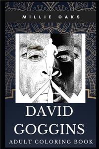 David Goggins Adult Coloring Book