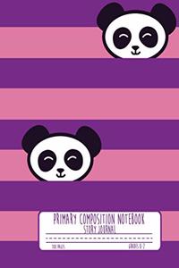 Primary Composition Notebook Story Journal