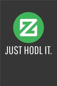 Just Hodl It Zcoin Notebook