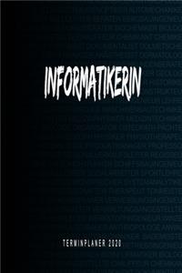 Informatikerin - Terminplaner 2020