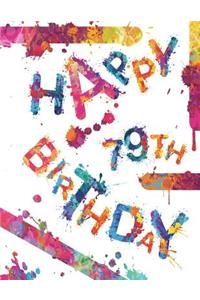 Happy 79th Birthday: Cool Book to Use as Notebook, Personal Journal or Diary...105 Lined Pages, Birthday Gifts for 79 Year Old Women or Men, Mom or Dad, Grandma or Grandpa, Best Friend, Book Size 8 1/2 X 11