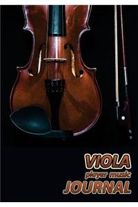Viola Player Music Journal