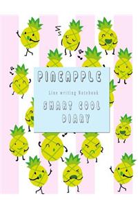 Pineapple Line writing Notebook