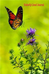 Butterfly Lined Journal