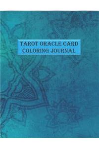 Tarot Oracle Card Coloring Journal