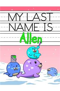 My Last Name is Allen