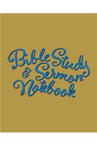 Bible Study & Sermon Notebook