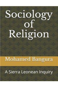 Sociology of Religion