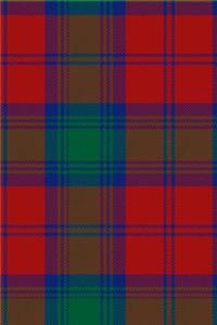 Clan Auchinleck Tartan 100 Page Lined Journal/Notebook