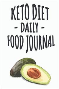 Keto Diet Daily Food Journal